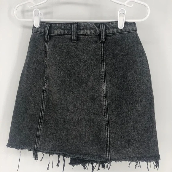 Free People Parker Skirt NEW Black Size 24 - Picture 5 of 7